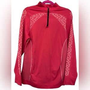 Under Control 1/4 Zip Compression Top 3X
